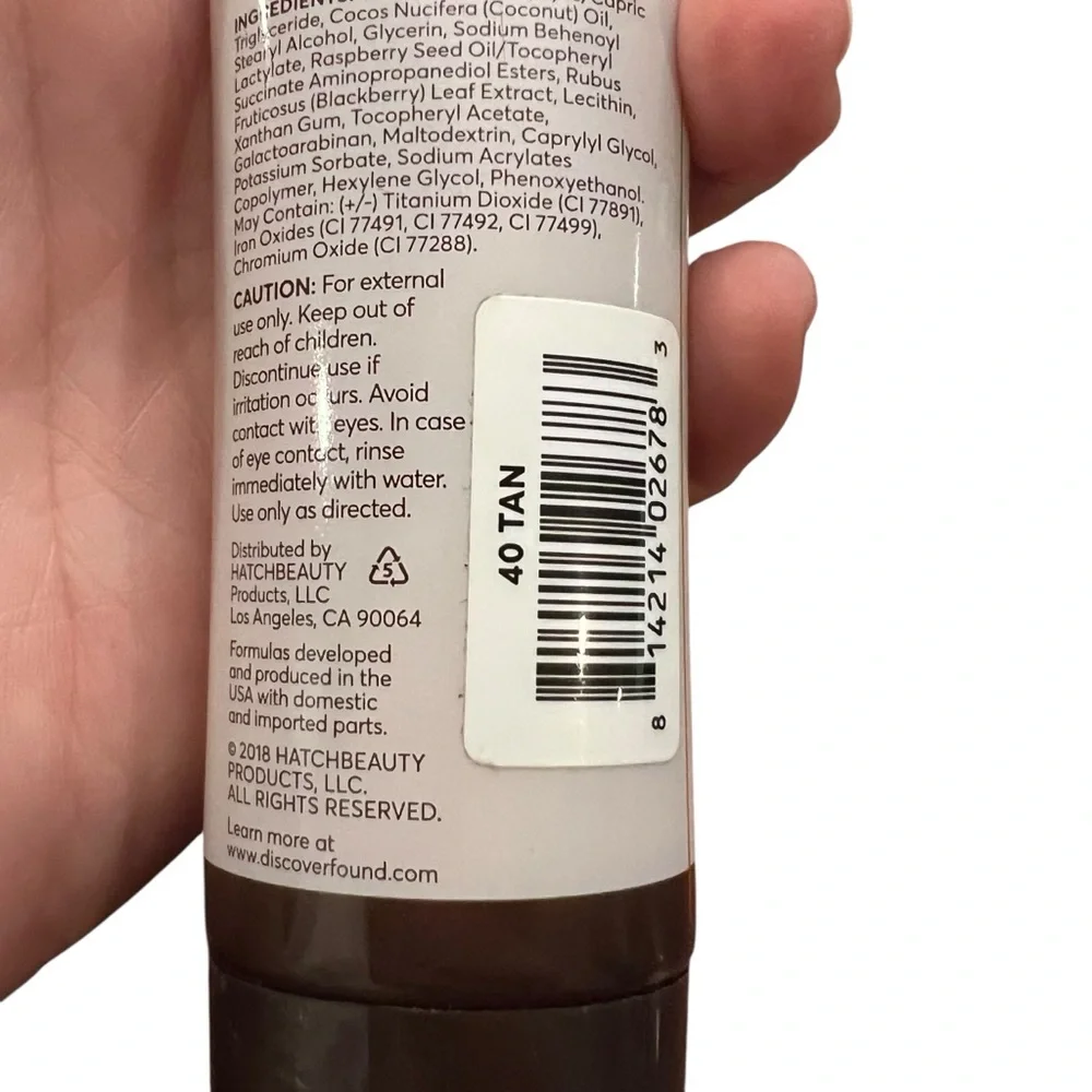 Found BB‎ Cream with Blackberry Extract, 40 TAN 1.6 fl oz Hydration Tinted Cream